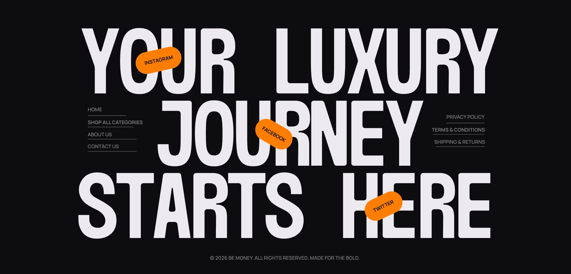 Be Money - Your Luxury Journey Starts Here